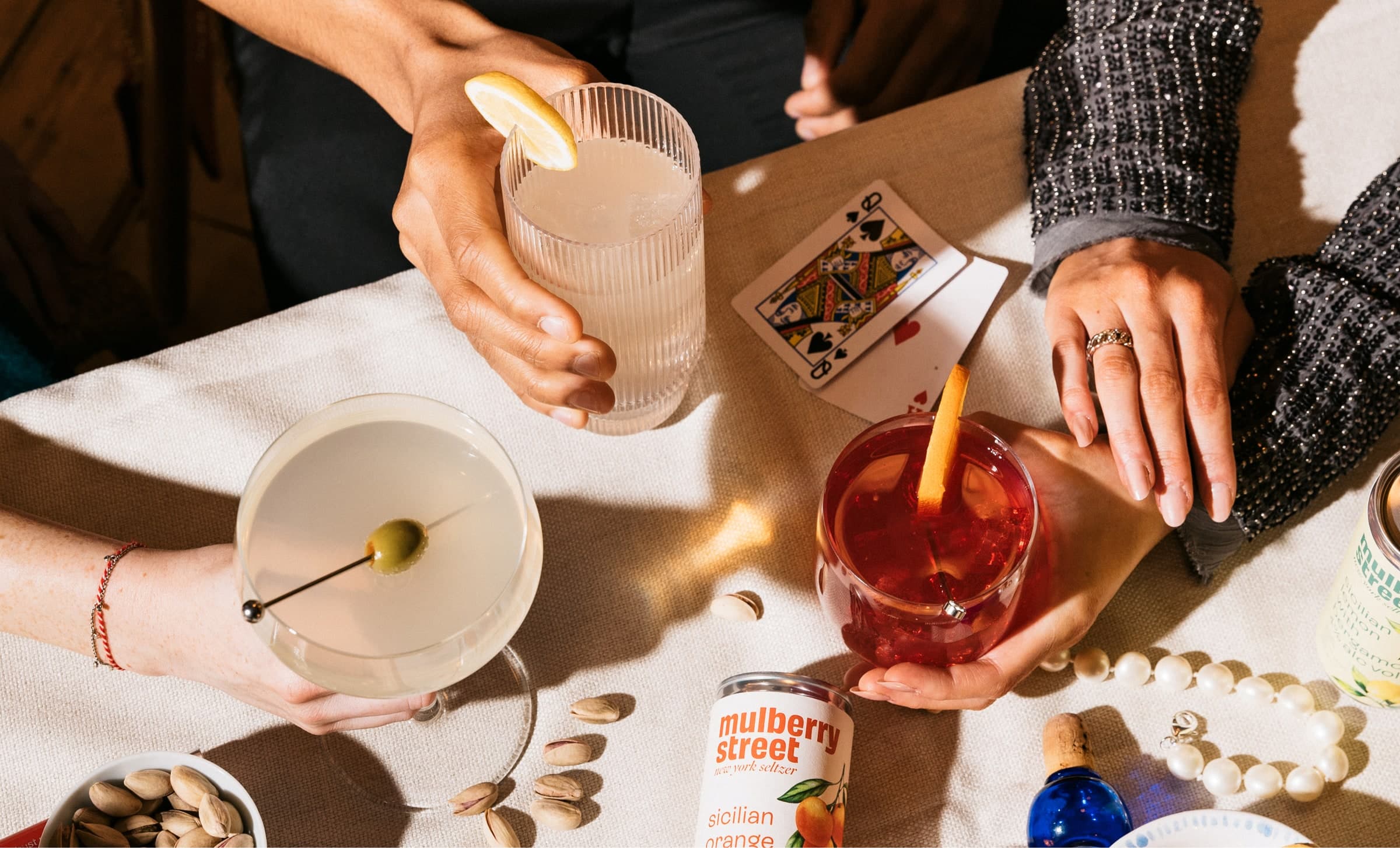 Mulberry Cocktails
